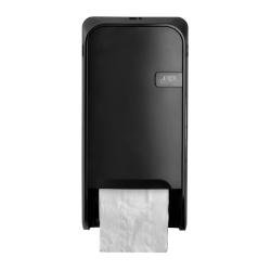 Distributeur papier toilette QuartzLine Q1 441051 Duo noir