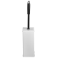 Support brosse toilette QuartzLine 448901 inox blanc