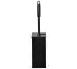 Toilet brush holder QuartzLine 448951 black stainless steel