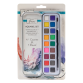 Peinture aquarelle Nassau Art boîte de 18 godets et pinceau