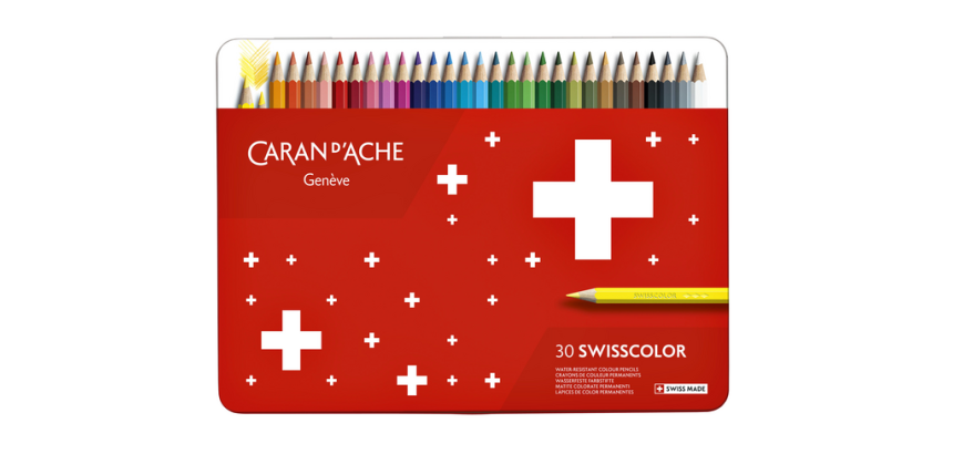 Kleurpotloden Caran d'Ache Swisscolor 30 stuks assorti