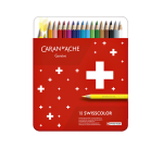 Kleurpotloden Caran d'Ache Swisscolor 18 stuks assorti