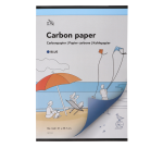 Kohlepapier Qbasic A4 21x29,7cm 10 Blatt Blau