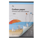 Papier carbone Qbasic A4 21x29,7cm 10 feuilles blanc