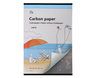 Papier carbone Qbasic A4 21x29,7cm 10 feuilles blanc