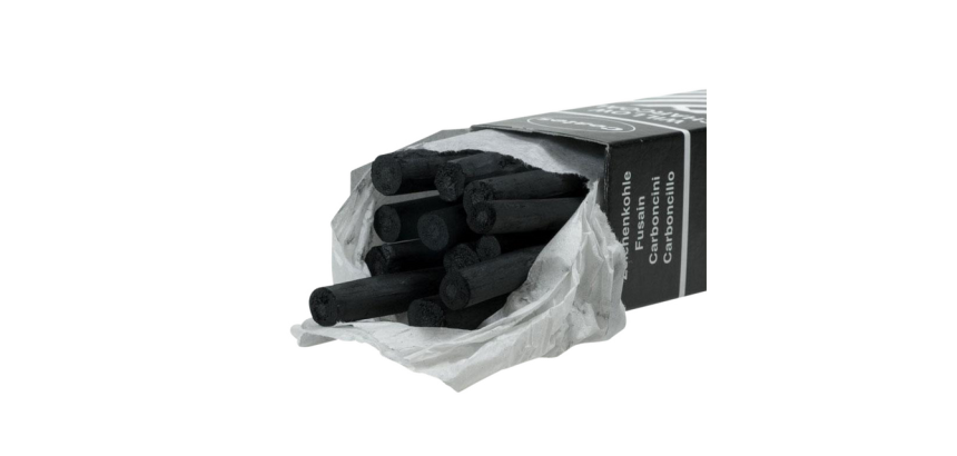 Fusain Coates 7-9mm 12 pièces