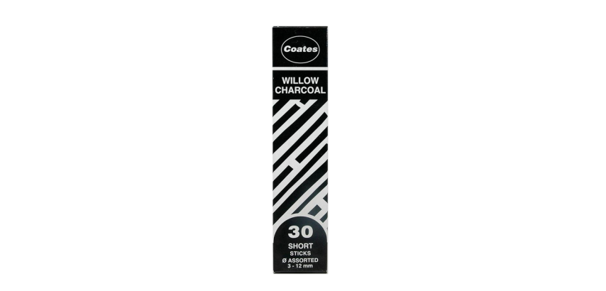 Assorted Coates Charcoal 30 Pieces