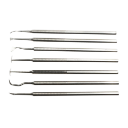 Ensemble de spatules de modelage 7 pièces métal
