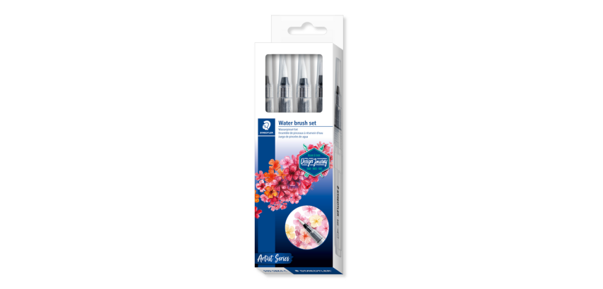 Staedtler Water Brush Set 4 Widths