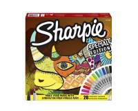 Sharpie Filzstifte Spaß Nashorn Sonderedition Box 20 Stück
