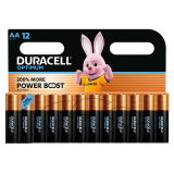 Pile Duracell Optimum 12x AA