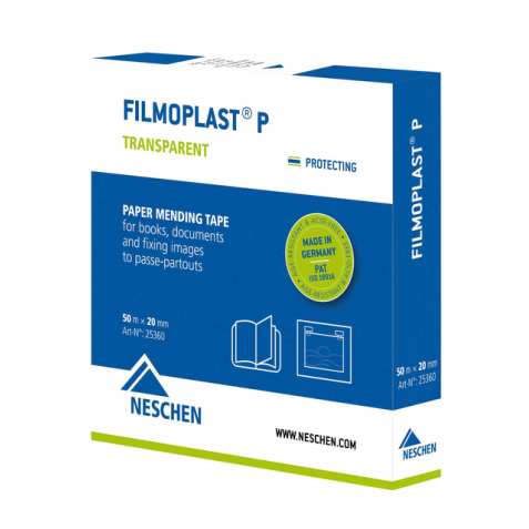 Ruban de réparation Filmoplast P 2cmx50m transparent