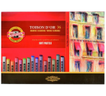 Pastel Koh-I-Noor Toison 8515 ogive 36 pièces assorti