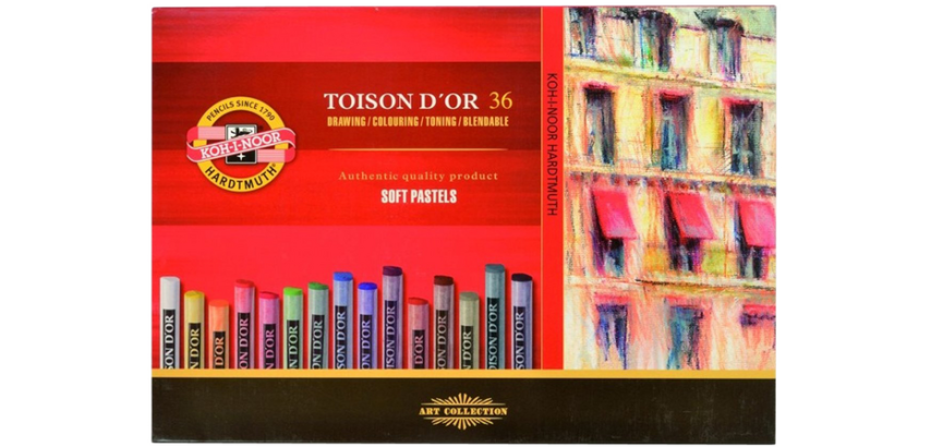 Pastell Koh-I-Noor Toison 8515 Ogive 36 Stück sortiert