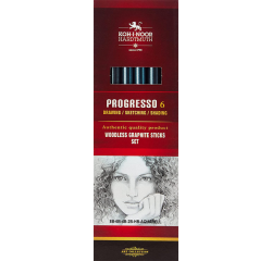 Crayon graphite Koh-I-Noor Progresso 8915 HB 8B + aqua