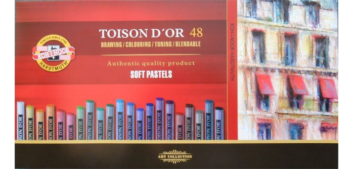 Koh-I-Noor Toison 8516 Pastel ogive 48 pcs assorted