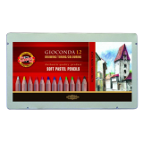 Crayon pastel Koh-I-Noor gioconda 12 pièces assorti