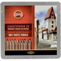 Pastelpotlood Koh-I-Noor gioconda 24 assorti