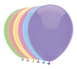 Haza Balloons uni 30cm 100 pieces assorted pastel