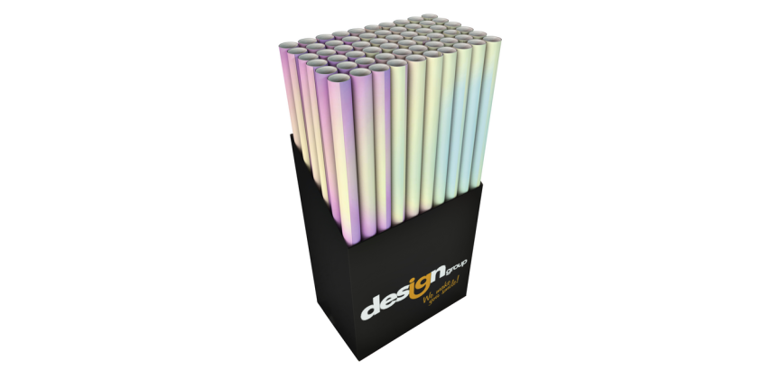 Iridescent cellophane film Design Group 300x70cm