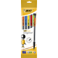 Portemine BIC Matic Original HB 0,7mm assorti sachet 5 pièces