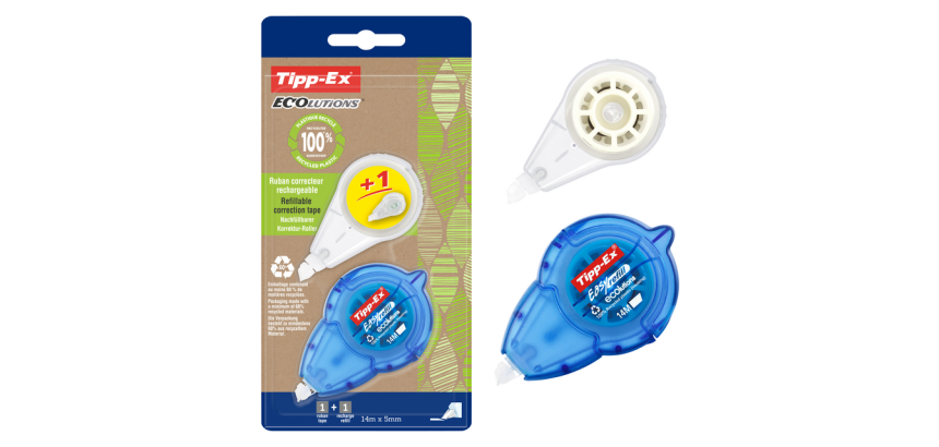 Tipp-Ex Easy Refill ECOlutions Correction Roller + Refill 5mmx14m blister 1+1