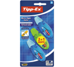 Tipp-Ex Micro Twist Correction Roller 5mmx8m blister 2+1 free