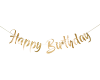 Guirlande Lettres  Happy Birthday or