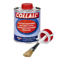 Rubbercement Collall 1000ml + kwast