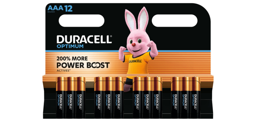 Pile Duracell Optimum 12x AAA