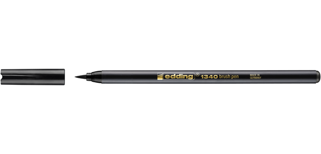 Brushpen edding 1340 zwart