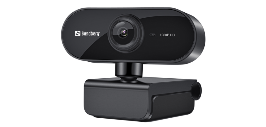 Webcam Sandberg USB FLEX 133-97 zwart