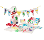 Peinture aux doigts Creall Happy 6 couleurs 80ml