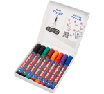 Marqueur tableau blanc edding 360 ogive 1,5-3mm assorti set 8 pièces