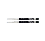 Parker Quink Gel Ink Refill Medium Black Blister Pack of 2 Pieces