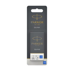 Cartouche d'encre longue Parker pour stylo plume - Boite de 10