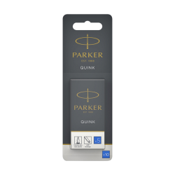 Cartouche d'encre longue Parker pour stylo plume - Boite de 10