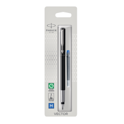 Stylo plume Vector Parker corps noir - pointe fine