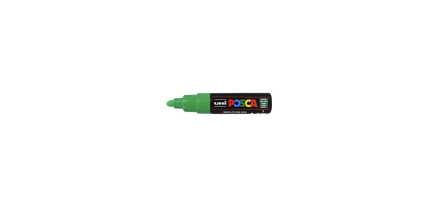 Paintmarker Uni POSCA PC7M breed donkergroen