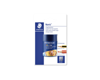 Puntenslijper Staedtler Noris dubbel met opvangbakje blister