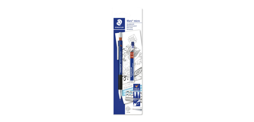Staedtler Mars Micro Mechanical Pencil 0.5mm + extra leads