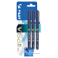 Rollerpen PILOT V-Ball 07 medium blauw blister à 3 stuks