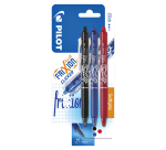 PILOT FriXion Clicker Medium Roller Assorted 3 Pieces