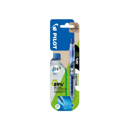 Stylo gel PILOT B2P Begreen Medium bleu 1 pièce