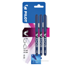 Roller PILOT V-Ball 05 Fin bleu 3 pièces