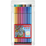 STABILO Pen 68/20 Medium Felt-tip Pen Set 20 Colors