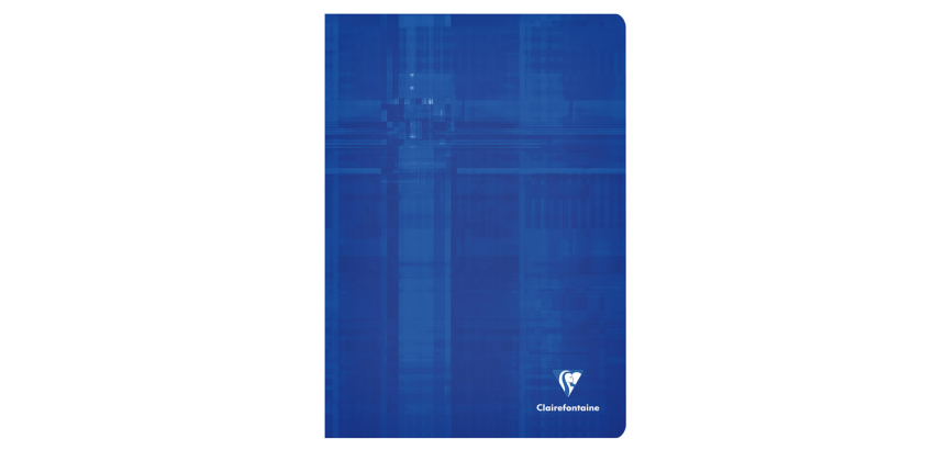 Clairefontaine A4 Notebook 10x10mm grid 80 pages 90g assorted