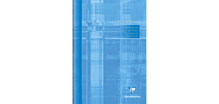 Cahier de bord enseignant A4 72 pages 110g multilingue assorti