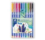 <p>Staedtler 323 Triplus Color Filzstift 10 Stück sortiert</p>