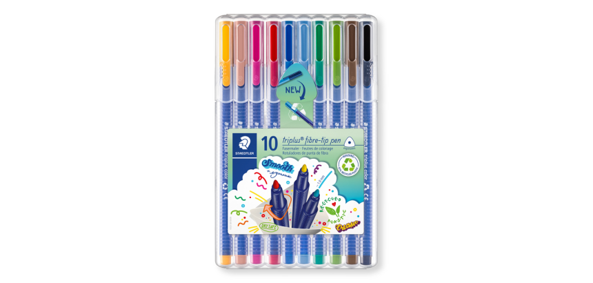 <p>Staedtler 323 Triplus Color Filzstift 10 Stück sortiert</p>